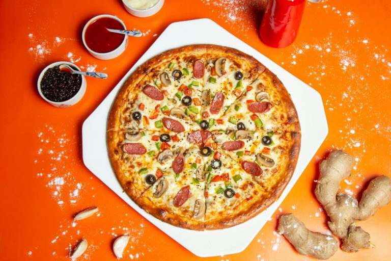 leckere pizza auf meinem Kanal